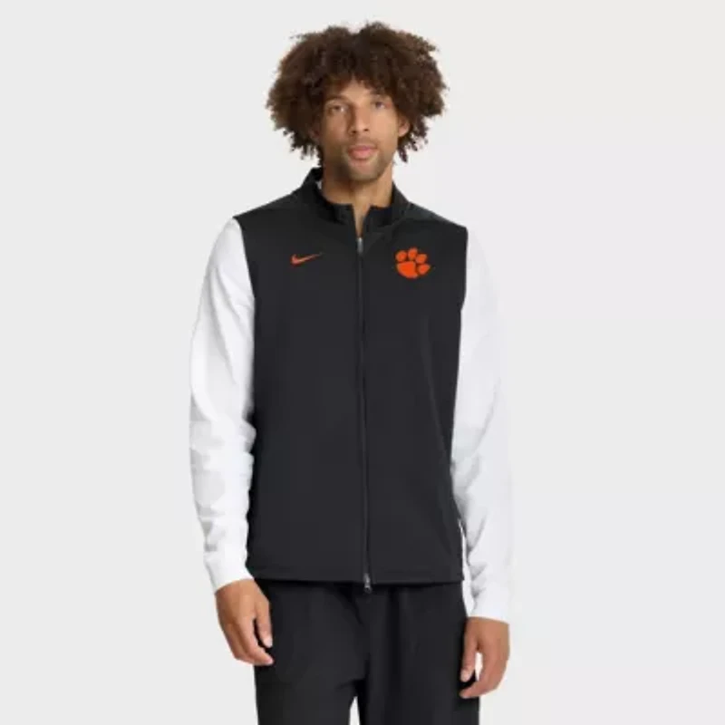 NCAA Nike Clemson Tigers Primetime Victory Performance Full-Zip Vest