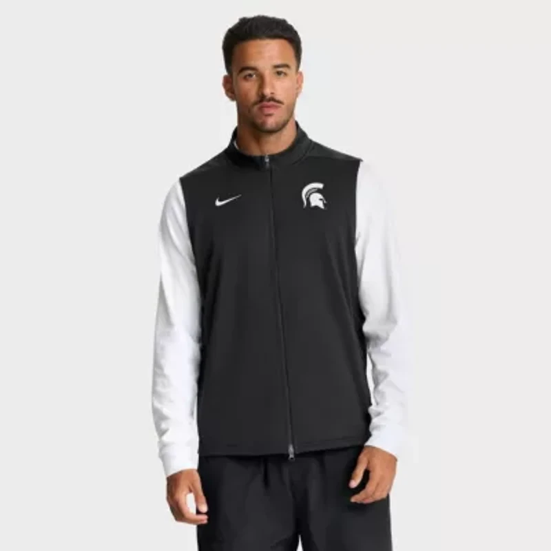 NCAA Nike Michigan State Spartans Primetime Victory Performance Full-Zip Vest