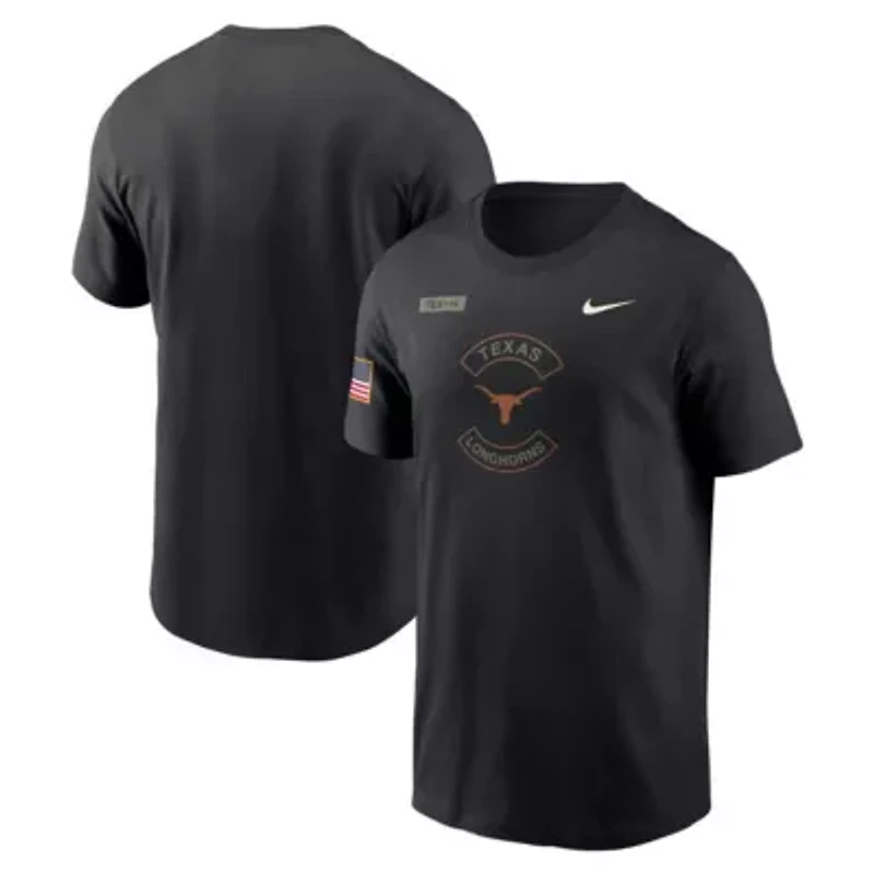 NCAA Nike Texas Longhorns 2025 Military Appreciation Dri-FIT T-Shirt