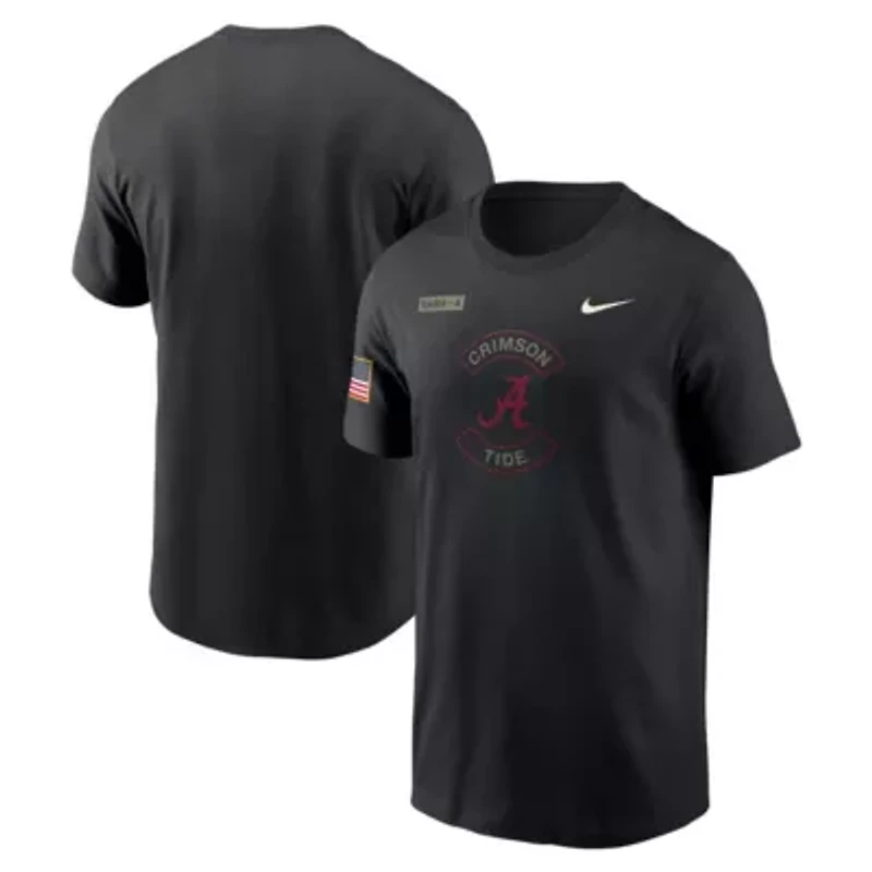 Alabama Crimson Tide NCAA Nike 2025 Military Appreciation Dri-FIT T-Shirt