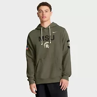 NCAA Nike Michigan State Spartans 2025 Military Appreciation Dri-FIT Hoodie