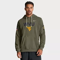 NCAA Nike West Virginia Mountaineers 2025 Military Appreciation Dri-FIT Hoodie