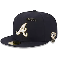 MLB Atlanta Braves 2025 59FIFTY Day Fitted Hat with Pins