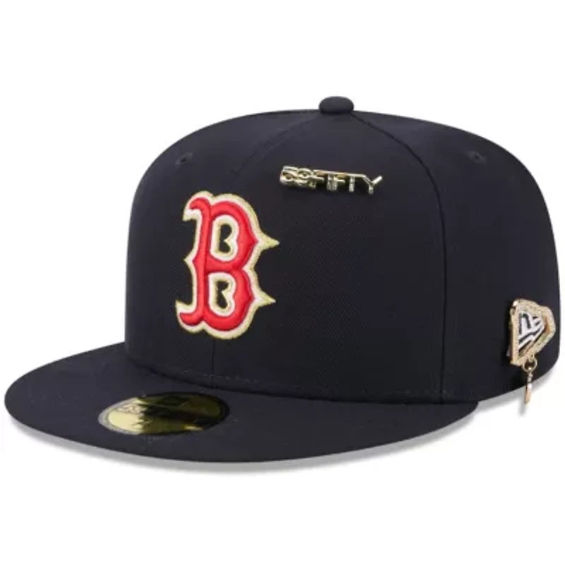 Boston Red Sox MLB 2025 59FIFTY Day Fitted Hat with Pins
