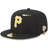 MLB Pittsburgh Pirates 2025 59FIFTY Day Fitted Hat with Pins