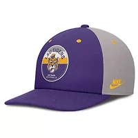 NCAA Nike Purple/Gray LSU Tigers Prep Pro Performance Snapback Hat