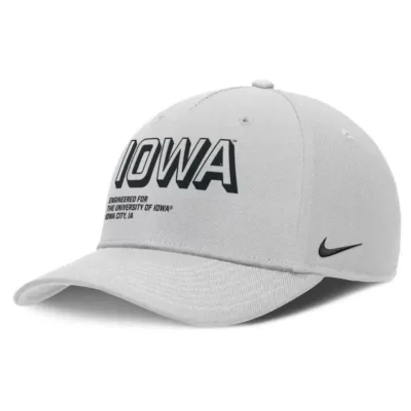NCAA Nike Iowa Hawkeyes 2025 Sideline Dust Pinched Rise Adjustable Hat