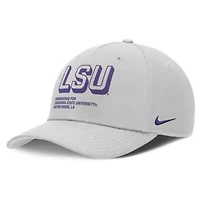 NCAA Nike LSU Tigers 2025 Sideline Dust Pinched Rise Adjustable Hat