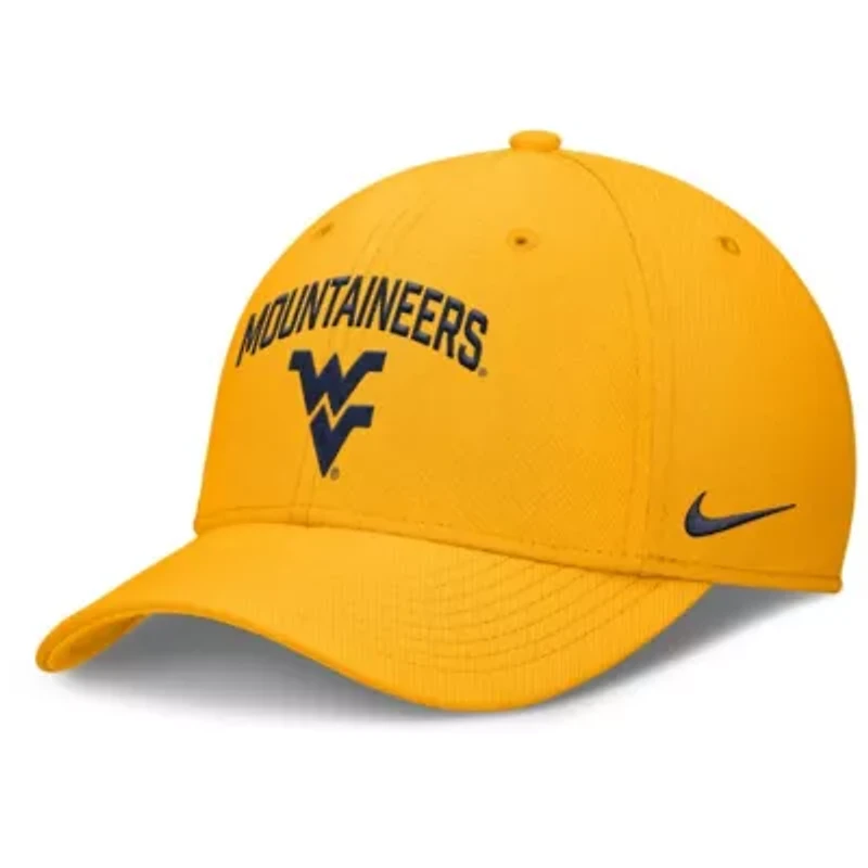 NCAA Nike West Virginia Mountaineers 2025 On-Field Rise Performance Flex Hat