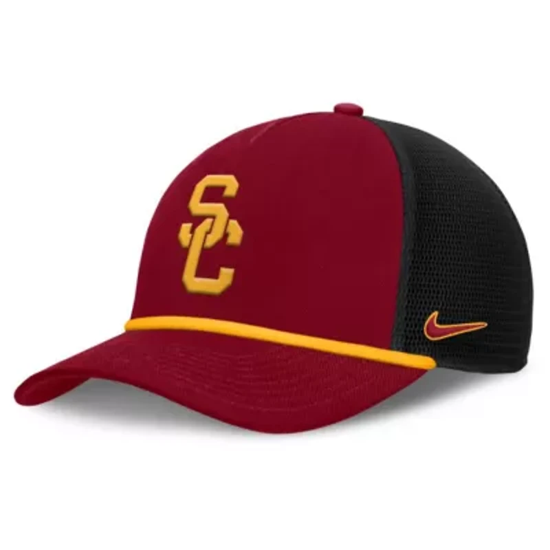 NCAA Nike USC Trojans Rise Primetime Trucker Adjustable Hat