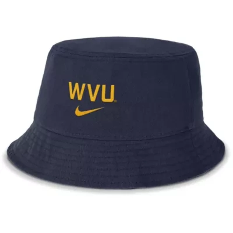 NCAA Nike West Virginia Mountaineers Apex Primetime Bucket Hat