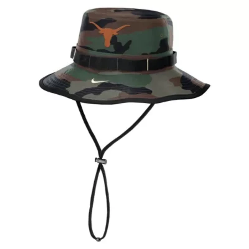 NCAA Nike Texas Longhorns 2025 Military Appreciation Boonie Dri-FIT Bucket Hat