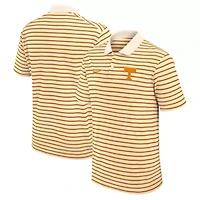 NCAA Nike Tennessee Volunteers Primary Logo Striped Dri-FIT Polo