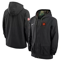 NCAA Nike Clemson Tigers 2025 Military Appreciation Full-Snap Jacket