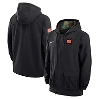 NCAA Nike Auburn Tigers 2025 Military Appreciation Full-Snap Jacket