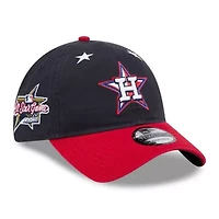 MLB Navy/Red Houston Astros 2025 MLB All-Star Game Workout 9TWENTY Adjustable Hat
