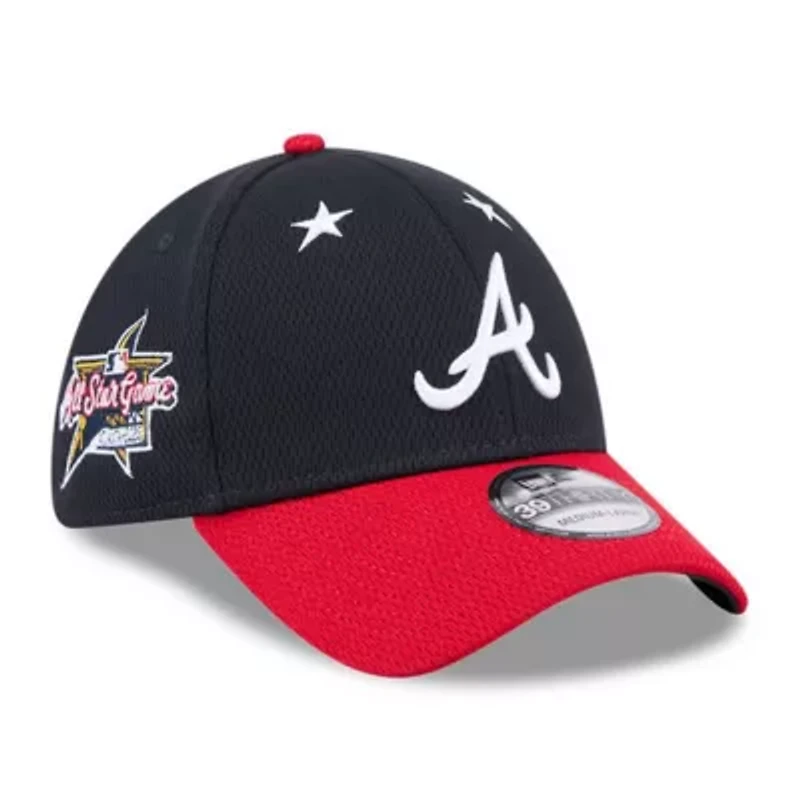 MLB Navy/Red Atlanta Braves 2025 All-Star Game 39THIRTY Flex Hat