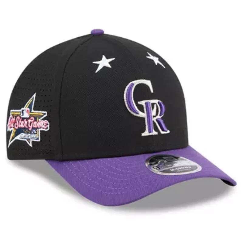 MLB Black/Purple Colorado Rockies 2025 MLB All-Star Game 9FORTY M-Crown Adjustable Hat