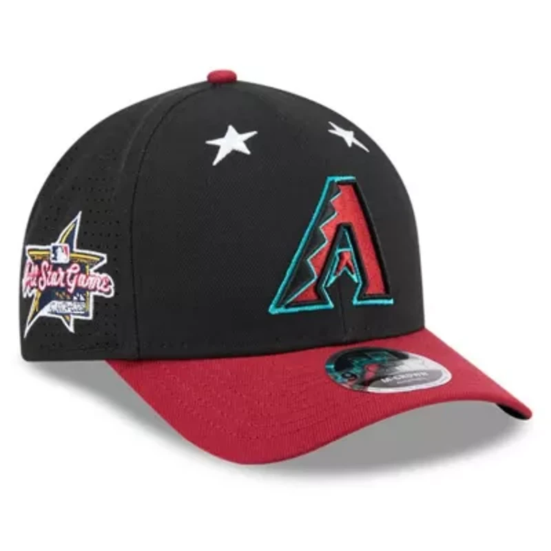 MLB Black/Red Arizona Diamondbacks 2025 MLB All-Star Game 9FORTY M-Crown Adjustable Hat