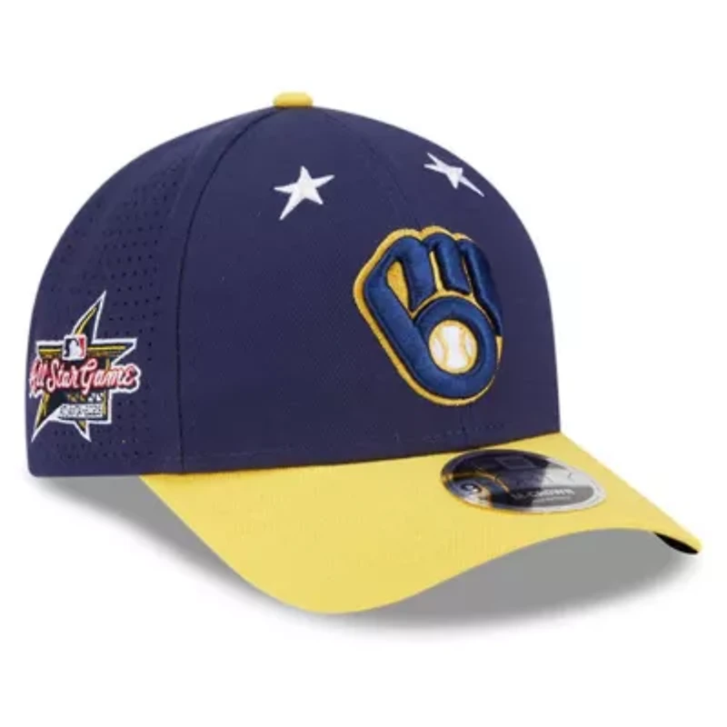 MLB Navy/Gold Milwaukee Brewers 2025 MLB All-Star Game 9FORTY M-Crown Adjustable Hat