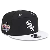 Chicago White Sox MLB Black/White Chicago Sox 2025 MLB All-Star Game Side Patch 9FIFTY Snapback Hat