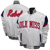 NCAA Franchise Club Ole Miss Rebels Power Satin Full-Snap Jacket