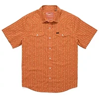 NCAA Texas Longhorns x Howler Brothers Print Full-Snap Shirt