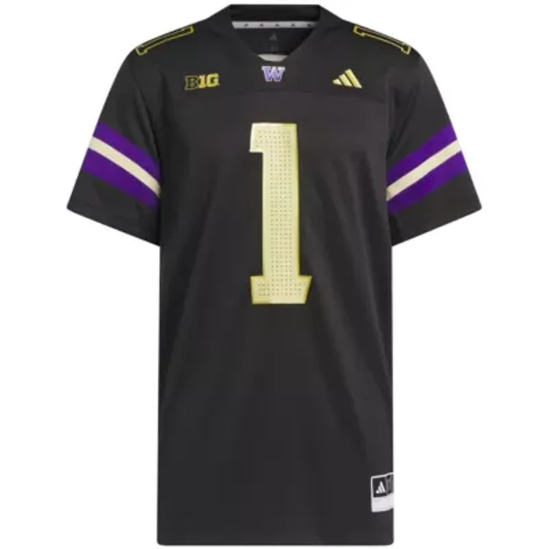NCAA #1 Washington Huskies Premier Strategy Jersey