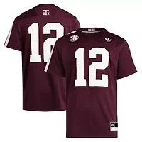 NCAA #12 Texas A&M Aggies Premier Strategy Jersey