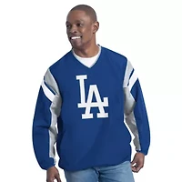 MLB Los Angeles Dodgers Double Coverage V-Neck Pullover