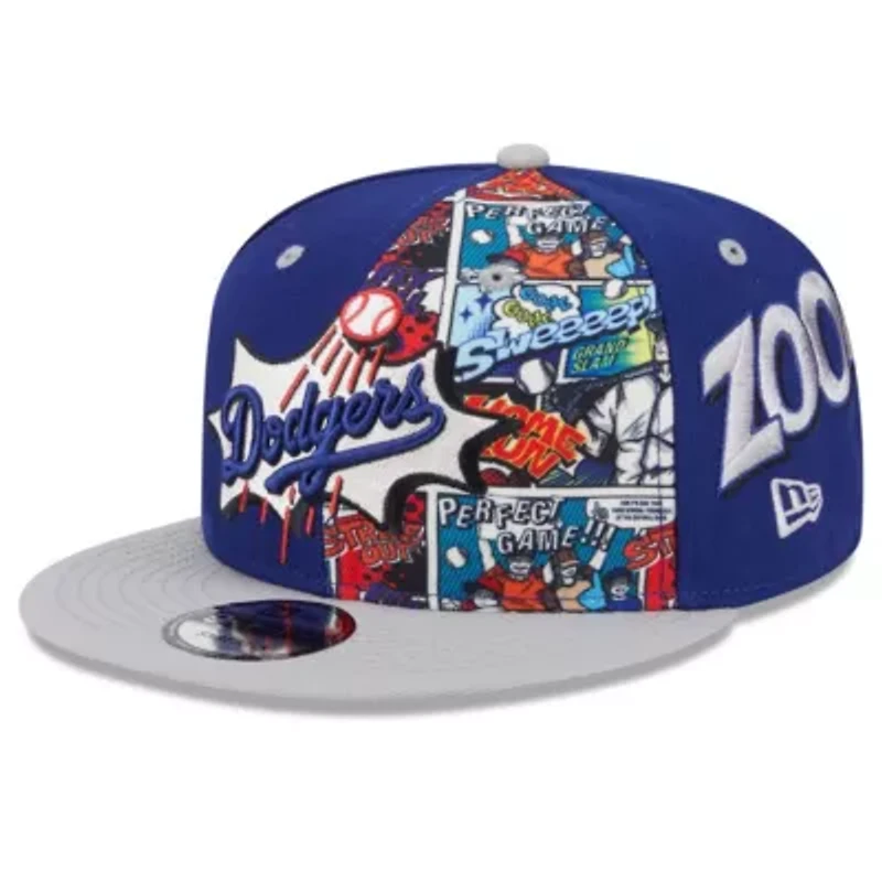 MLB Royal/Gray Los Angeles Dodgers 2025 MLB Diamond Hero Edition 9FIFTY Snapback Hat