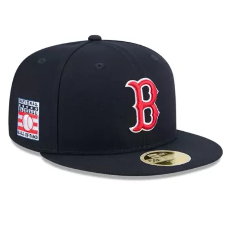 Boston Red Sox MLB Baseball Hall of Fame 59FIFTY Fitted Hat