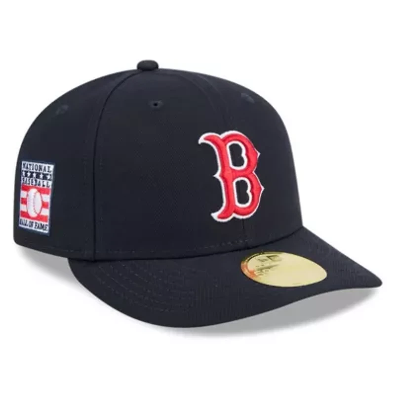 Boston Red Sox MLB Baseball Hall of Fame 59FIFTY Low Fitted Hat