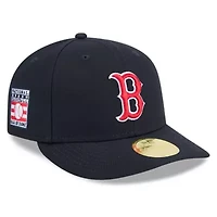 Boston Red Sox MLB Baseball Hall of Fame 59FIFTY Low Fitted Hat