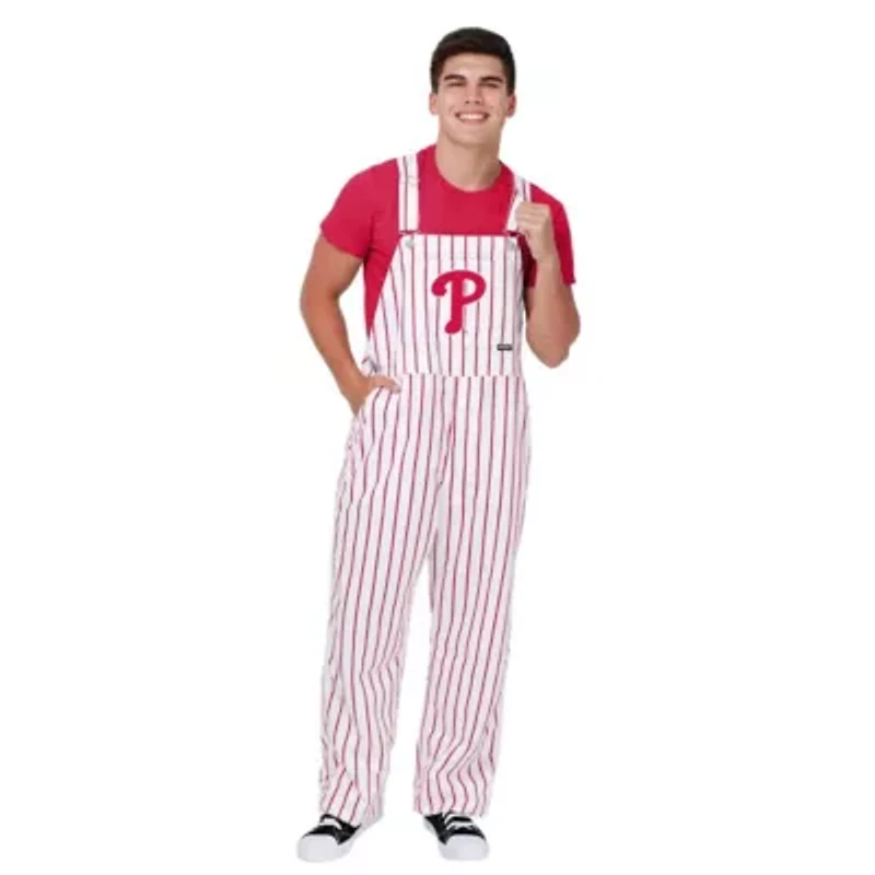 MLB Philadelphia Phillies Pinstripe Bib Overalls