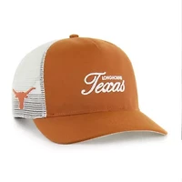 NCAA Unisex Burnt Texas Longhorns Contemporary Basics Foundation Trucker Hitch Adjustable Hat