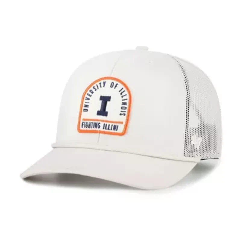 NCAA Unisex Illinois Fighting Illini Core & Inline Gravestone Adjustable Trucker Hat