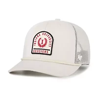 NCAA Unisex Indiana Hoosiers Core & Inline Gravestone Adjustable Trucker Hat