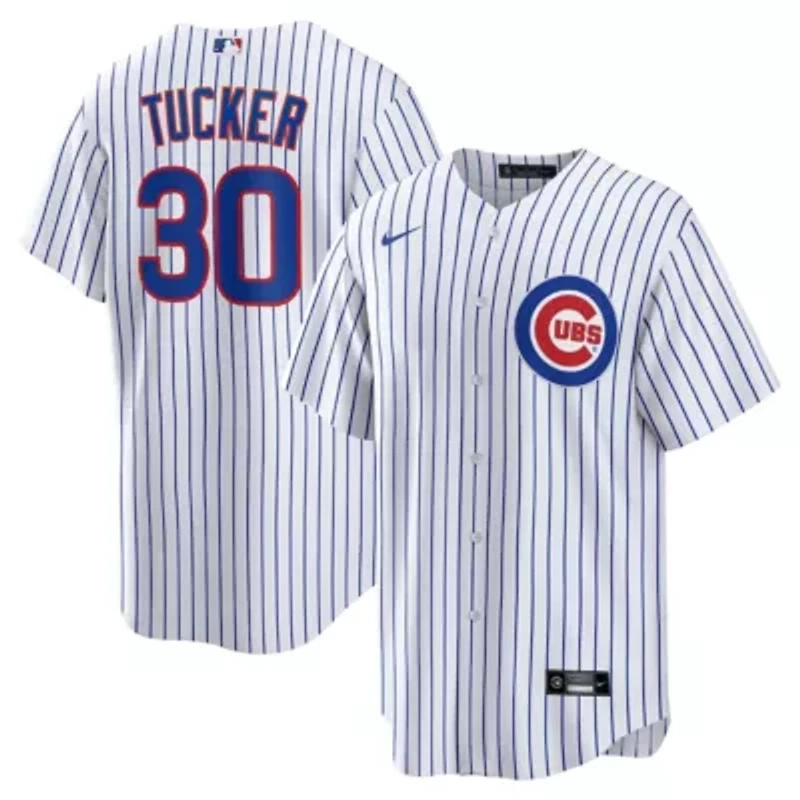 MLB Nike Kyle Tucker Chicago Cubs Home Replica Player Jersey