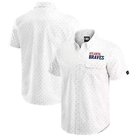 MLB Atlanta Braves Printed Button-Down Shirt