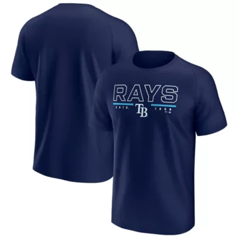 MLB Fanatics Tampa Bay Rays Raglan T-Shirt