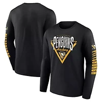 NHL Fanatics Pittsburgh Penguins Headline Long Sleeve T-Shirt