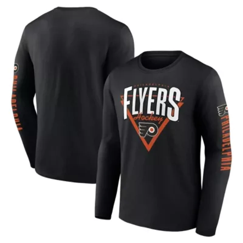 NHL Fanatics Philadelphia Flyers Headline Long Sleeve T-Shirt