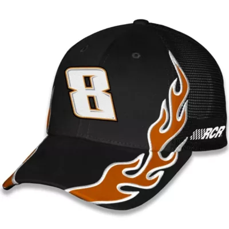 NASCAR Unisex Kyle Busch Cheddars Flame Trucker Adjustable Hat