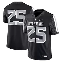 NCAA Nike #25 West Virginia Mountaineers Alternate Game Jersey