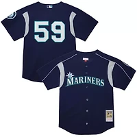 MLB Felix Hernandez Seattle Mariners Cooperstown Collection Batting Practice Jersey