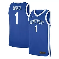 NCAA Nike Devin Booker Kentucky Wildcats Road Replica Basketball Jersey
