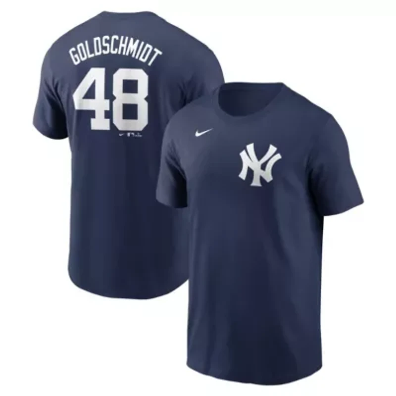 MLB Nike Paul Goldschmidt New York Yankees Fuse Name & Number T-Shirt