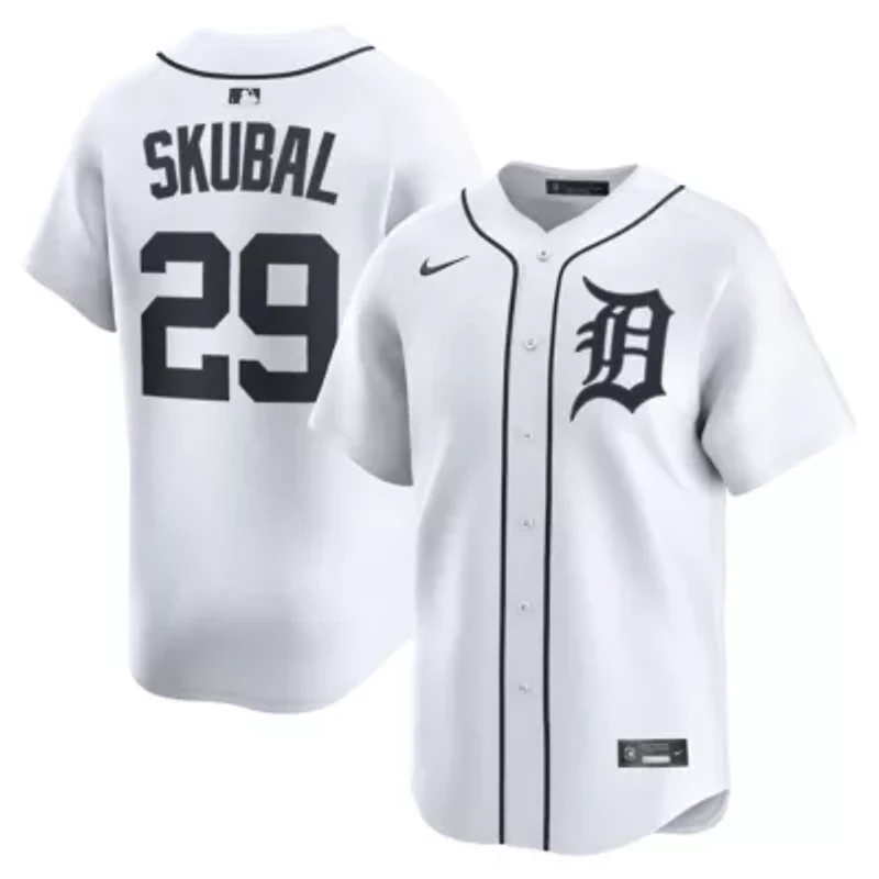 MLB Nike Tarik Skubal Detroit Tigers Home Limited Player Jersey