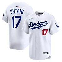 MLB Nike Shohei Ohtani Los Angeles Dodgers Home Limited Player Jersey